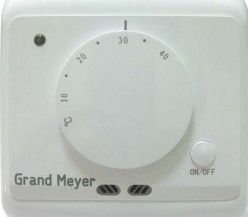Термостат мех. MST-2 датчик пола; датчик возд. 3.6кВт 16А бел. Grand Meyer MST-2