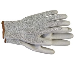 Перчатки с полиуретановым покрытием 5 степень защ. размер 10 сер. (пара) HAUPA 120304/10