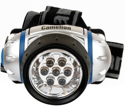Фонарь налобный LED5310-7F3 (7LED 3 режима; 3хR03 в комплекте; метал.) Camelion