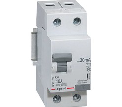 Выключатель дифференциального тока (УЗО) 2п 40А 30мА тип AC RX3 Leg