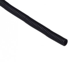 Труба гофрированная ПНД d16мм легкая с зондом черн. (уп.20м) Рувинил