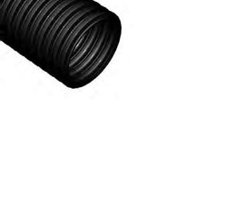 Труба гофрированная ПНД d63мм с зондом черн. (15м) Рувинил