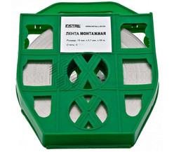 Лента бандажная C202 20х50 пластик (F 207; COT 37; F 2007; F 20.7; F 20; ЛМ-50) (уп.50м) ИНСТАЛЛ 41022
