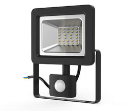 Прожектор светодиодный Gauss Elementary LED 30W 2100lm IP65 6500К с датчиком движения 1/24