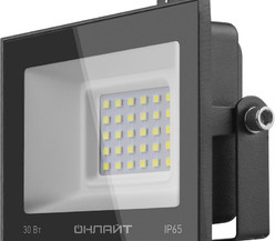 Светильник ОНЛАЙТ 71 658 OFL-30-6K-BL-IP65-LED