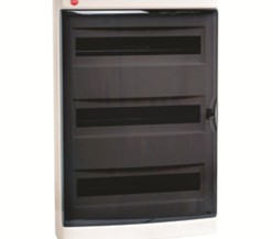 Щиток 54 (3х18) мод. настен. IP41 с дверцей DKC