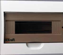 Корпус пластиковый навес. 12мод. IP41 ЩРН-П-12 SchE