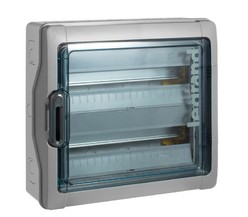 Бокс ОП Plexo3 IP65 36м(2х18) N+PE Leg