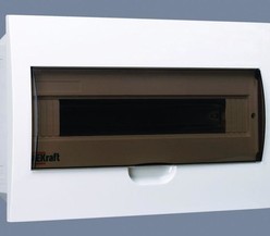 Корпус пластиковый встраиваемый 18мод. ЩРВ-П-18 25х40х10 IP41 SchE