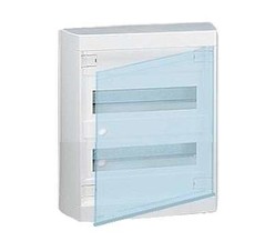 Бокс ОП Nedbox 2х12мод. прозр. дверь Leg