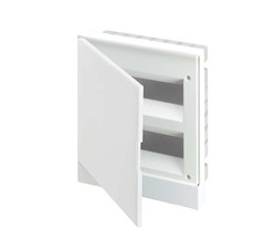 Бокс в нишу Basic E 24М бел. непрозр. дверь (с клемм) ABB