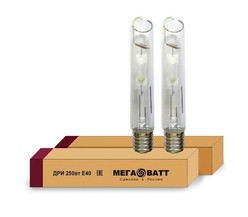 Лампа газоразрядная металлогалогенная ДРИ 250/4000К E40 (25) МЕГАВАТТ