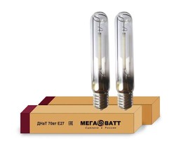 Лампа газоразрядная натриевая ДНаТ 70 E27 (25) МЕГАВАТТ