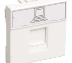 Механизм розетки информ. ПРАЙМЕР 2мод. RJ45 5е UTP РКИ-20-00-П ИЭК