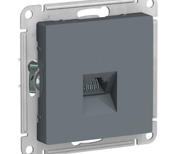 Механизм розетки компьютерной ATLAS DESIGN RJ45 грифель SchE