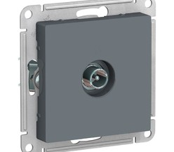 Механизм розетки TV ATLAS DESIGN оконечный 1DB грифель SchE