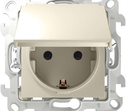 Механизм розетки 2К+З IP44 Push&Go Simon24 сл. кость