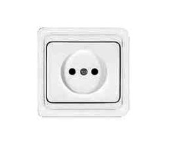 Розетка 1-м СП Валери 16А IP20 бел. Universal
