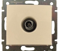 Механизм розетки TV СП Valena 2400мГц сл. кость (DIY-упак.) Leg