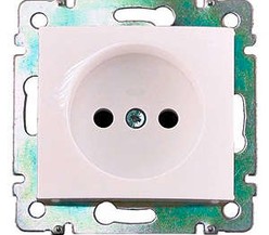 Механизм розетки 1-м СП Valena 2К 16А без заземл. бел. (DIY-упак.) Leg