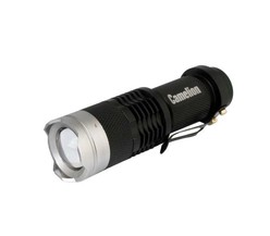 Фонарь LED5135 (LED XPE ZOOM 3 реж 1хLR6 алюм. блистер черн.) Camelion