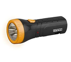 Фонарь TA4 с подзарядкой от сети аккум. 4В 0.5А.ч 4хLED Трофи