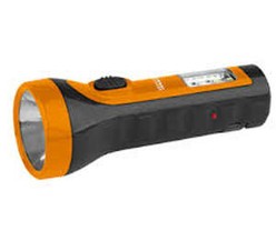Фонарь TA15 аккум. 4В 1А.ч 2в1 5хLED + 6SMD евро-вилка Трофи