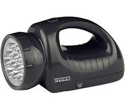 Фонарь TSP12 аккум. 4В 1.5А.ч 12+18хLED ЗУ 220В карт. упак. Трофи