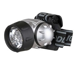 Фонарь налобный LED 5351 (7LED 3 режима; 3хR03 метал.) Ultraflash