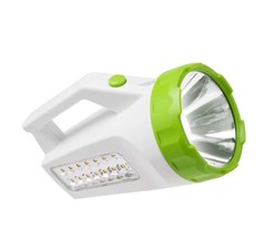 Фонарь светодиодный аккум. 3Вт LED+16хSMD2835 3 режима 4В 1.2А.ч Космос