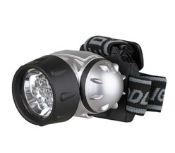 Фонарь налобный LED 5353 (19LED 4 режима; 3хR03 метал.) Ultraflash
