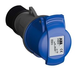 Розетка кабельная Easy&Safe 216EC6,16А,2P+E,IP44,6ч