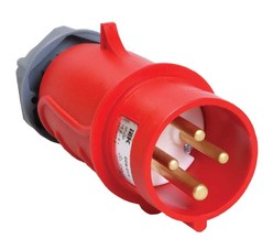 Вилка переносная ССИ-014 16А-6ч/380-415В 3Р+РЕ IP44 MAGNUM ИЭК