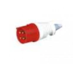 Вилка переносная 023 2Р+РЕ 32А 220В IP44 ВП-102 DEKraft