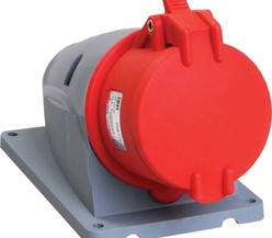 Розетка стационарная ССИ-115 16А-6ч/200/346-240/415В 3Р+РЕ+N IP44 MAGNUM ИЭК