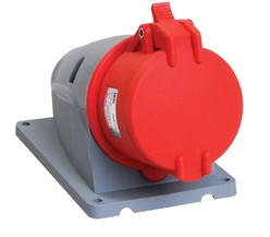 Розетка стационарная ССИ-124 32А-6ч/380-415В 3Р+РЕ IP44 MAGNUM ИЭК