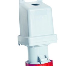 Розетка для монтажа на поверхность 4125RS6W, 125A, 3P+N+E, IP67, 6ч