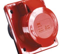 Розетка стац. скрытая ССИ-414 3Р+Е 16А 380-415В IP44 IEK