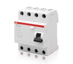 Выключатель дифференциального тока (УЗО) 4п 63А 30мА тип AC FH204 ABB