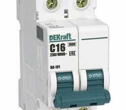 Выключатель автоматический модульный 2п C 16А 4.5кА ВА-101 Schneider Electric