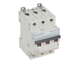 Выключатель автоматический модульный 3п C 40А 6кА DX3-E 6000 3мод. 230/400В Legrand