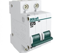 Выключатель автоматический модульный 2п C 20А 4.5кА ВА-101 Schneider Electric