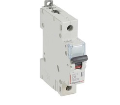 Выключатель автоматический модульный 1п C 6А 6кА DX3-E 6000 1мод. 230/400В Legrand