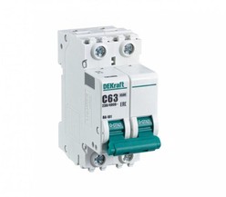 Выключатель автоматический модульный 2п C 63А 4.5кА ВА-101 Schneider Electric