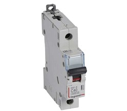 Выключатель автоматический модульный 1п C 40А 6кА DX3-E 6000 1мод. 230/400В Legrand