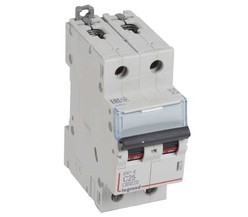 Выключатель автоматический модульный 2п C 25А 6кА DX3-E 6000 2мод. 230/400В Legrand