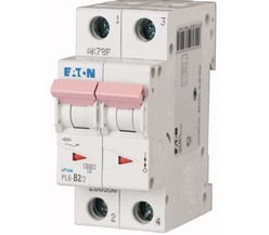 Выключатель автоматический модульный 2п C 16А 6кА PL6-C16/2 EATON