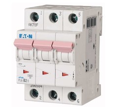 Выключатель автоматический модульный 3п C 16А 6кА PL6-C16/3 EATON