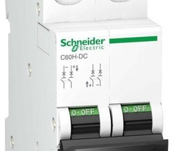 Выключатель автоматический модульный 2п C 6А 6кА C60H-DC DC Schneider Electric