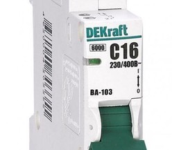 Выключатель автоматический модульный 1п C 6А 6кА ВА-103 Schneider Electric